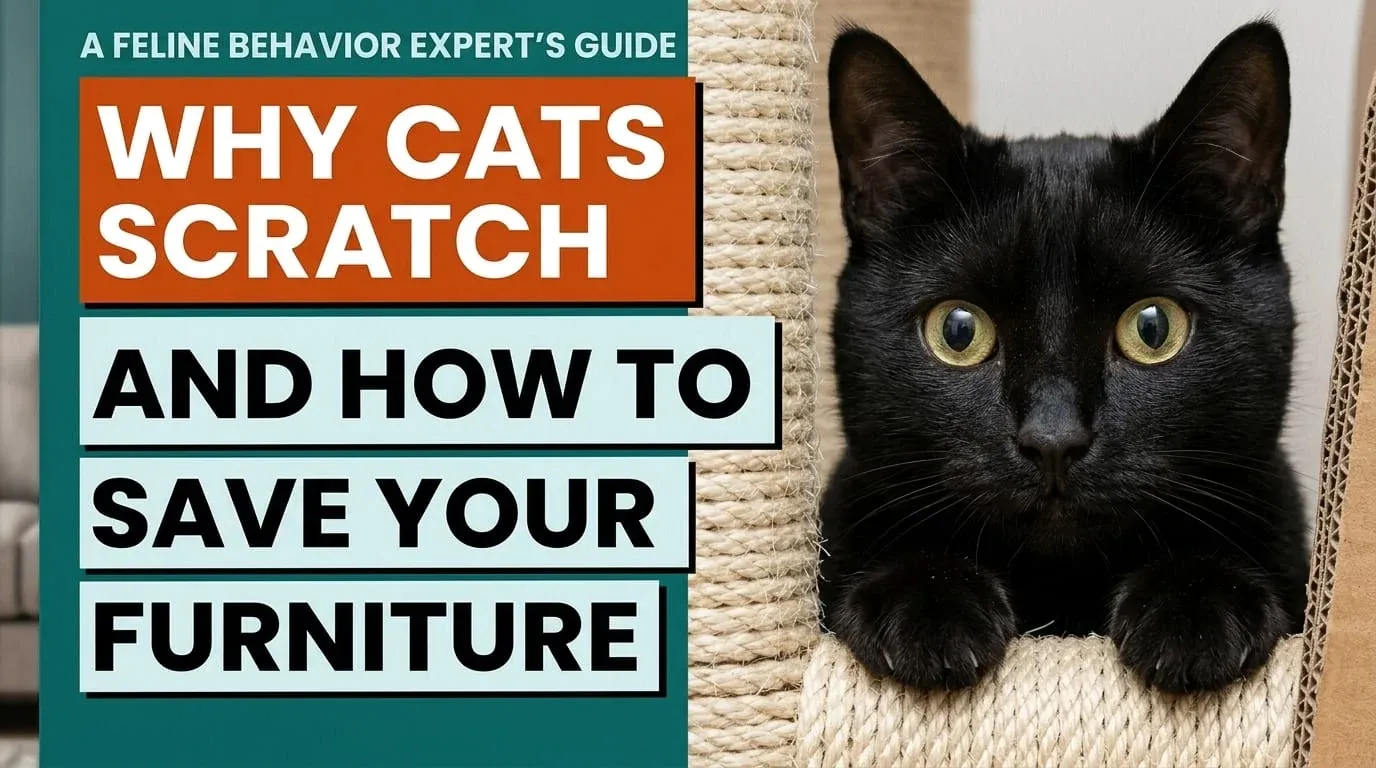 Why Cats Scratch and How to Save Your Furniture: A Feline Behavior Expert's Guide