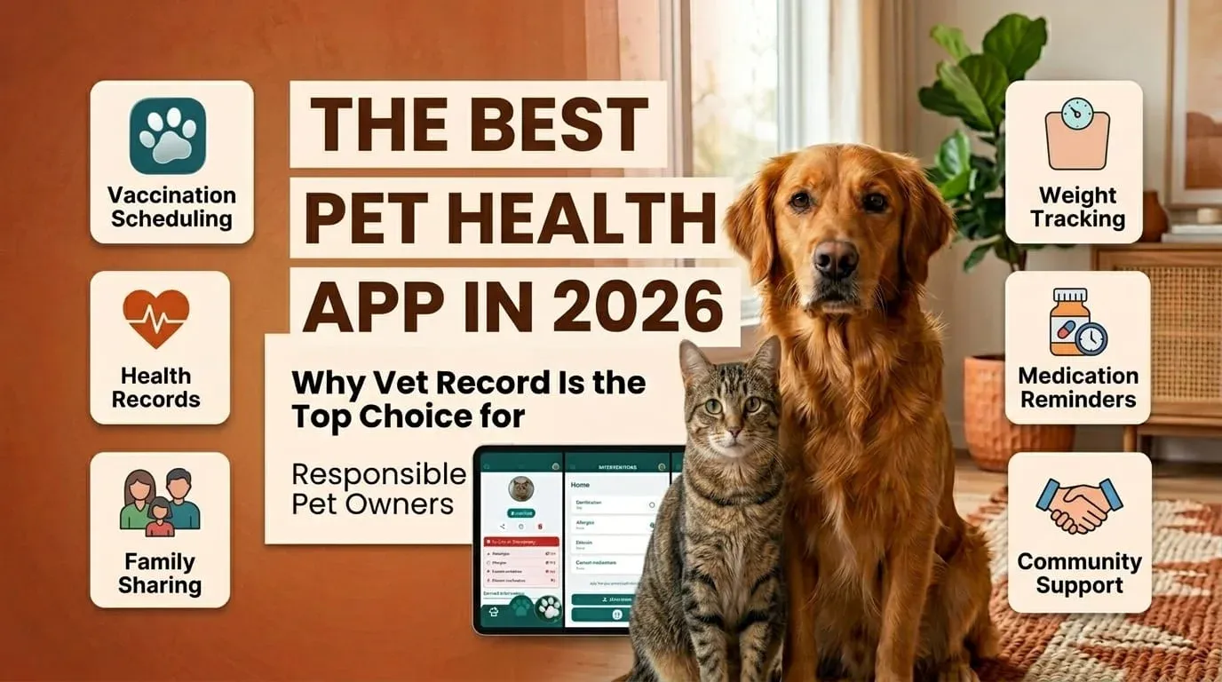 The Best Pet Health App in 2026: Why Vet Record Is the Top Choice for Responsible Pet Owners