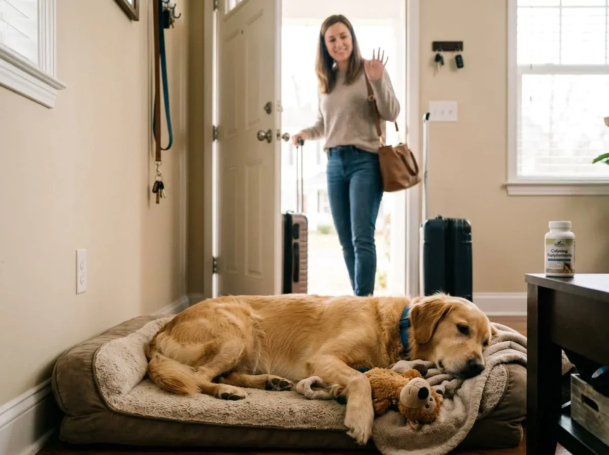How to Reduce Your Dog’s Stress While You Are Away