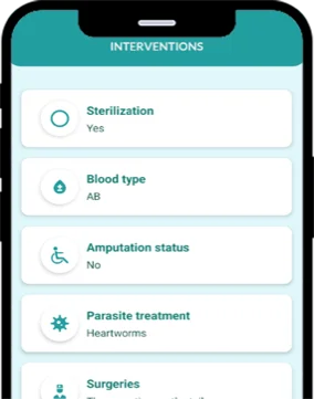 All pet medical records stored securely in one app
